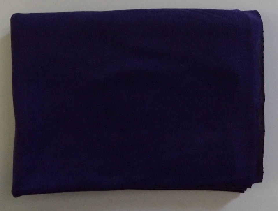 Поли вискоза трикотажа Джерси ткани 1 ярд темный баклажан легкий новый F33 - Изображение 1 из 1