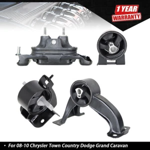 4× Motor & Trans Mount For Chrysler Town Country Dodge Grand Caravan 2008-2010 - Picture 1 of 9