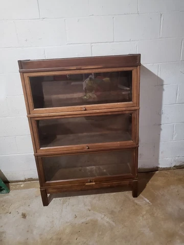 Stacking Antique Hale Herkimer, NY Barrister Lawyers Bookcase Cover