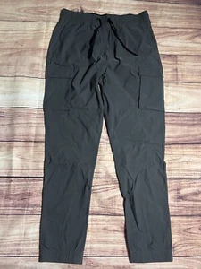 Kenneth Cole Slim Fit Techni-Cole Cargo Jogger Lightweight DWR Charcoal Medium - Picture 1 of 5