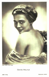 Gerda Maurus   * Original Ross Postkarte Postcard * Nr. 49 d