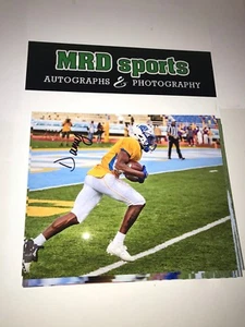 Foto de fútbol americano firmada a mano de Danny Johnson Southern Firmada autografiada 8x10 D - Imagen 1 de 1