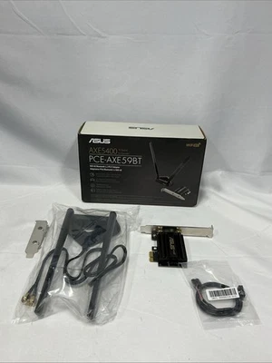 Asus AXE5400 Tri Band Model PCE-AXE59BT - Image 1 of 4