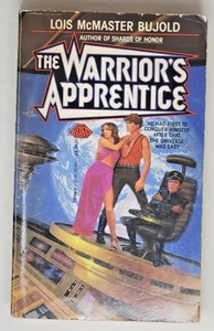 LOIS MCMASTER BUJOLD SIGNED PB - The Warrior's Apprentice, Vorkosigan Saga 1990 - Picture 1 of 5