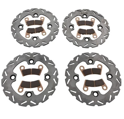 Rotores de freno y pastillas de freno para Polaris RZR S 900 2015-2018 RipTide delantero y trasero Foto 1 de 4