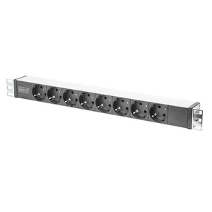 DIGITUS Professional DN-95401 | 8-fach Steckdosenleiste mit Aluminiumprofil 2 m - Bild 1 von 3