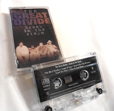 Rare Cassette Tape: THE GREAT DIVIDE "Break In The Storm" EX+ or Better - Image 1 of 4