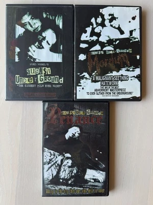 August Underground Trilogy DVD Set Mordem Penance Toe Tag Fred Vogel - Image 1 of 4