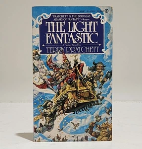 The Light Fantastic by Terry Prachett - 1988 US Signet First Edition Paperback - Picture 1 of 7