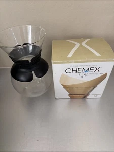 Cafetera Bodum Pour Over con filtro permanente, 34 oz, negra con filtros - Imagen 1 de 5