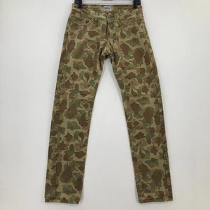 Naked & Famous Jeans Herren 30 x 32 Double Camo Denim Hose Weird Guy Baumwolle Männer - Bild 1 von 21