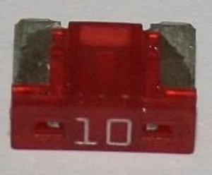 Fusible mini hoja Littelfuse de perfil bajo 10A - Imagen 1 de 1