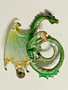 ASHTON DRAKE DRAGONS OF THE CRYSTAL CAVE ORNAMENT SEA SINGER SOURCE OF RENEWAL - Picture 1 of 4