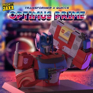 Mighty Jaxx Transformes X Quiccs Optimus Prim 20cm Statue Collectibles New In St - Picture 1 of 4