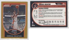2007-08 Bowman Draft Picks & Stars Chrome Gold Refractor /99 Emeka Okafor #50