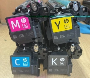 Lot de 4 cartouches de toner Virgin Véritable VIDES HP W2130X - W2133X 213X avec puce OEM - Photo 1/1