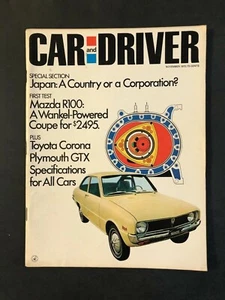 Car and Driver Magazine November 1970 Mazda R100 - Picture 1 of 2