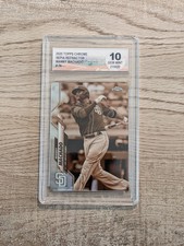 Manny Machado 2020 Topps Chrome Sepia Refractor Baseball Card #76  Graded Gem 10