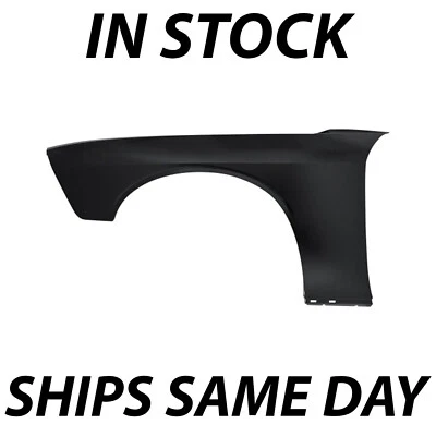 NEW Primered Steel Front LH Driver Side Fender for 2008-2023 Dodge Challenger Foto 1 de 4