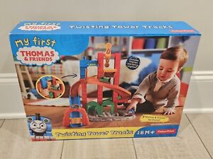 My First Thomas & Friends Fisher Price Twisting Tower Tracks Set Toddler 18M+