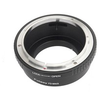 Olympus Pen F Lens Micro M4/3 Adapter Blackmagic Design MFT Mount Camera