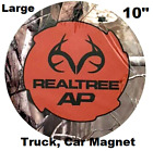 Realtree AP Camo 10&quot; Round UV Protected Laminated Car Magnet Sticker, USA Made