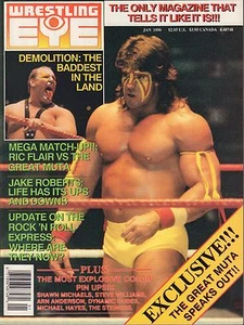 Wrestling EYE January 1990 Ultimate Warrior, Jake Roberts VG 072716DBE - Picture 1 of 1