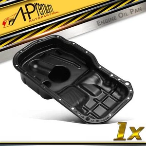 Engine Oil Pan w/ Drain Plug for Mitsubishi Mirage 1996-2002 L4 1.8L MD317963 - Picture 1 of 8