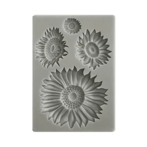 Stamperia - A6 - STAMPERIA SILICON MOULD - SUNFLOWER ART - Picture 1 of 1