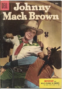 Johnny Mack Brown #645 Dell Four Color Comic 1955 FN- - Picture 1 of 2