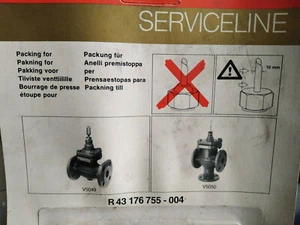 Honeywell Packungsringsatz R43176755-004 Repack Kit Packung fü.Ventil V5049,5050 - Picture 1 of 8
