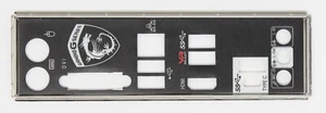 MSI H270M Bazooka - ATX Blende Slotblende IO Shield Slotblech (#21638) - Bild 1 von 1