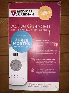 Medical Guardian ACTIVE Wearable Mobile Medical Alert System - White NEW SEALED - Picture 1 of 7