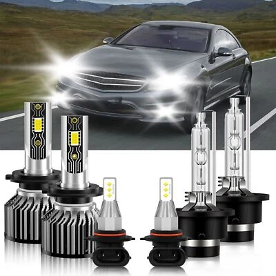 For Mercedes-Benz CL65 AMG 2005-2006 LED Headlight High&Low Beam Fog Light Bulb - Image 1 of 4