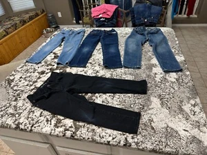 LOT OF 4 - THE CHILDRENS PLACE Various Styles Jeans SZ 5 Skinny w/free ship - Picture 1 of 14