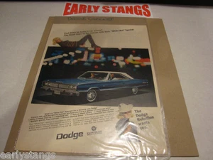 1967 DODGE CORONET 440 ORIGINAL MANUFACTURE SALES AD - Picture 1 of 4