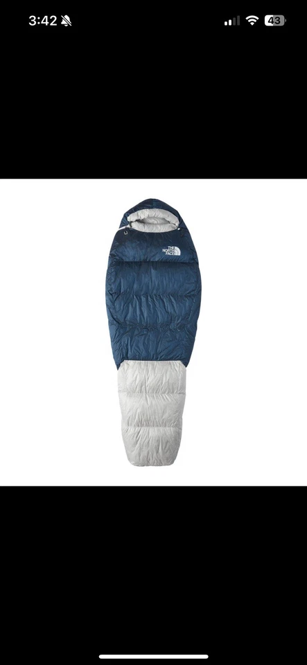 The North Face Blue Kazoo Regular Flex для правой руки 20 градусов по Фаренгейту - Изображение 1 из 4