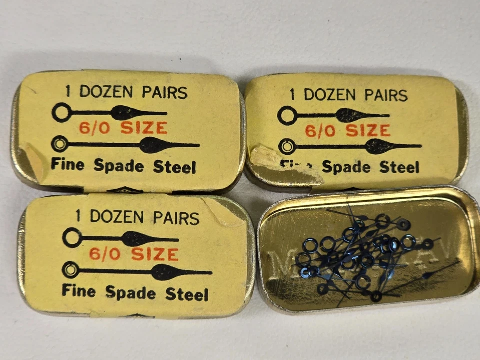 Большой новый старый запас подлинный Waltham 6/0s тонкий лопата наручные часы руки лот - Изображение 1 из 1