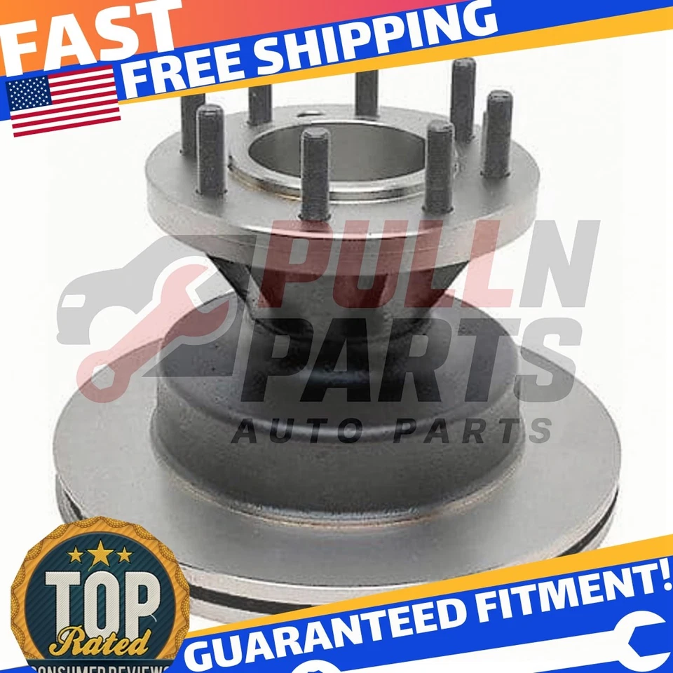 Rotor de freno premium Carquest Wearever YH145071 (95-07 Ford E-Series) Foto 1 de 3