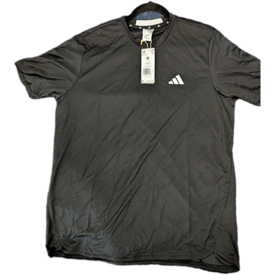 Adidas Men's D4M Training T-Shirt Short Sleeve Black Size Medium