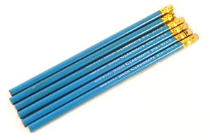 Rare DIXON CLASSMATE 274 No 2.5 Round Blue Finish Wood School Pencils - Picture 1 of 7