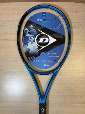 Raqueta de tenis Dunlop FX 500 (chips de pintura) agarre talla 4_1/8 Foto 1 de 4