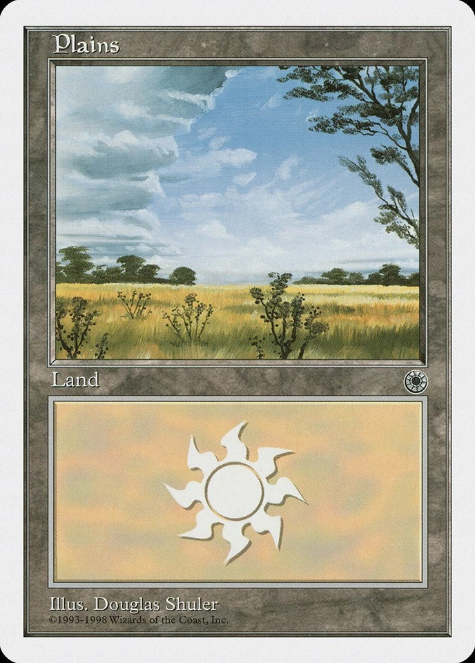 Plains (B) Anthologies PLD Basic Land MAGIC THE GATHERING MTG CARD ABUGames - Image 1 of 1