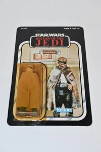 Vintage Star Wars ROTJ 1983 Prune Face 77 back MOC Unpunched - Picture 1 of 5