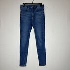 American Eagle Women's Size 6 Jegging Jeans  Blue Cotton Blend 28x28