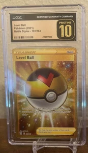 Pokémon - Styles de combat - Balle de niveau 181/163 JGC vierge 10 - Photo 1/2