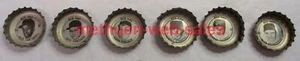 Coca-Cola/Coke~Bottle Caps~1966 Boston Red Sox X 6~Petrocelli,Tartabull,Santiago - Picture 1 of 2