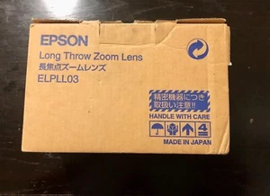 Epson ELPLL03 Long Throw Zoom Projector Lens - Picture 1 of 5