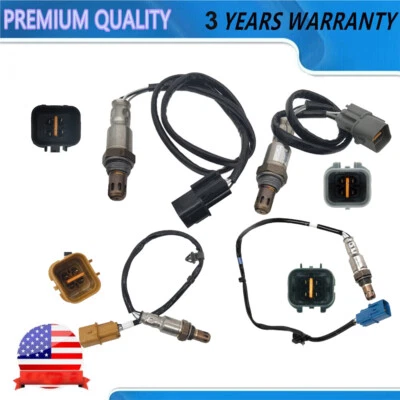 4pcs Upstream+Downstream O2 Oxygen Sensor For 2011 2012 2013 Kia Sorento 3.5L V6 - Image 1 of 4