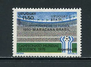 K606 Uruguay 1976 football soccer World Cup 1v. MNH - Picture 1 of 1